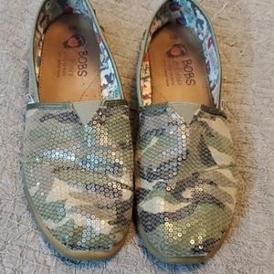 Skechers Bob's camo loafer